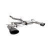 Non-resonated Cat/GPF-Back / Valved / Ascari EVO / SAUS098CF S3 2.0T 8V (Saloon) Facelift Non-GPF Model