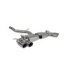Non-resonated GPF-Back / Valved / Daytona / SAUS127 SQ2 Facelift 21 - 25