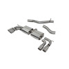 Non-resonated GPF-Back / Non-valved / Daytona / SAUS128 SQ2 Facelift 21 - 25