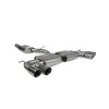 Resonated GPF-Back / Non-valved / Daytona / SST021 Ateca GPF Model