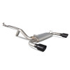 Non-resonated Cat-Back / Daytona Ceramic / SFT005C 595/695 (Garrett Turbo)