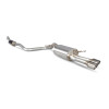 Resonated Cat-Back / Daytona / SFD078 Mk7 Fiesta 1.0T EcoBoost (Standard Valance Fit)