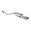 Resonated Cat-Back / Daytona / SFD078ECO Mk7 Fiesta 1.0T EcoBoost (Zetec S Valance Fit)