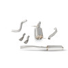 Resonated Cat-Back / Daytona / SFD078ECO Mk7 Fiesta 1.0T EcoBoost (Zetec S Valance Fit)
