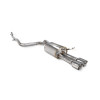Non-resonated Cat-Back / Daytona / SFDS078 Mk7 Fiesta 1.0T EcoBoost (Standard Valance Fit)