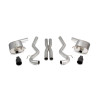 Non-resonated Cat-Back / Daytona Ceramic / SFDS086C Mustang 5.0 V8 GT