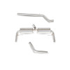 Non-resonated Cat-Back / OE Fitment / SRNS023 MK3 Clio 200
