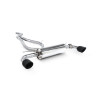 Non-resonated Cat-Back Twin / Valved / Daytona Ceramic / STYS012C Supra A90 (Inc GR) 3.0T ROW Non-GPF Model