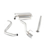 Non-resonated Cat-Back / Daytona / SVXS034D Astra J GTC 1.4 Turbo