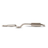 Resonated Cat-Back / Discrete (twin) / SVW020 MK4 Golf (Excl 2.3 V5 & R32)