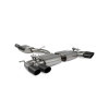 Resonated Cat/GPF-Back / Valved / Monaco Ceramic / SVW054C MK7.5 Golf R Facelift GPF Model