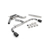 Resonated Predator Cat-Back / Daytona Ceramic / SVW072C Scirocco R